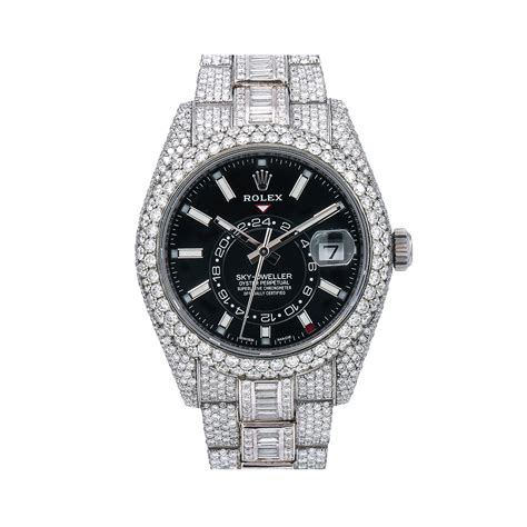 rolex sky dweller chrono|rolex sky dweller diamond bezel.